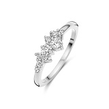 SPIRIT ICONS Aria Ring silber mit Zirkonia